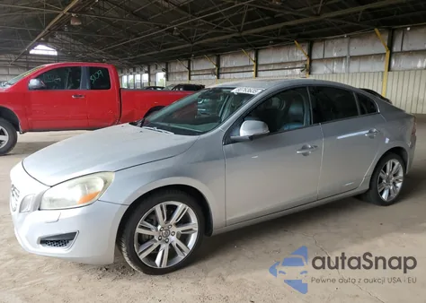 2012 Volvo S60 T5 from USA, damaged, VIN YV1622FS3C2032842
